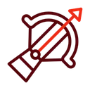 Free Ballesta Arma Flecha Icono