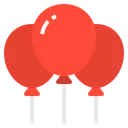 Free Balloon Party Park Icon