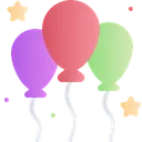 Free Balloons Decoration Ornament Icon