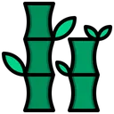 Free Bamboo Japan Plant Icon