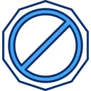 Free Ban Sign  Icon