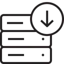 Free Banco De Dados Servidor Rack Ícone