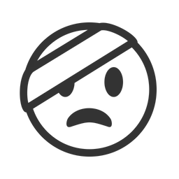 Free Bandagiert Emoji Symbol