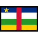 Free Bandeira da república centro-africana  Ícone