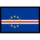 Free Bandeira de cabo verde  Ícone