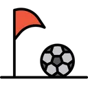 Free Prancheta Bandeira De Escanteio De Futebol Bandeira De Escanteio Ícone