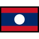 Free Bandeira Do Laos Ícone