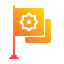 Free Bandeira Islamica Crescente E Estrela Bandeira Paquistanesa Ícone