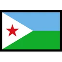 Free Bandera De Djibouti Icono