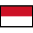 Free Bandera De Indonesia Icono