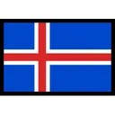 Free Bandera Islandia Icono