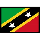 Free Bandera De Santo Kitts Y Nevis Icono