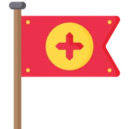 Free Bandera medieval  Icono