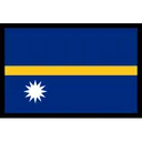 Free Bandera Nauru Icono