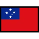 Free Bandera Samoa Icono