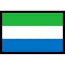 Free Bandera De Sierra Leona Icono