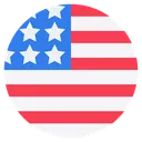 Free Bandiera del cerchio americano  Icon