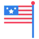 Free Bandiera americana  Icon