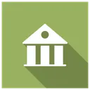 Free Bank Finance Building Icon