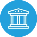 Free Bank Building Credit Icon