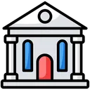 Free Depository Home Bank Financial Institute Icon
