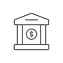 Free Bank Money Finance Icon