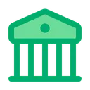 Free Bank building  アイコン
