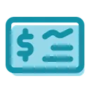 Free Bank check  Icon