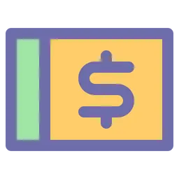 Free Bank Check  Icon