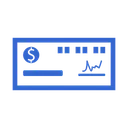 Free Cheque Payment Banking Icon