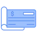 Free Bank Check Finance Payment Icon