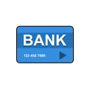 Free Bank Credit Debit Icon