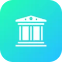 Free Bank Building Credit Icon