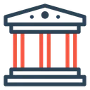 Free Bank Building Credit Icon