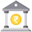 Free Bank Building Savings Icon