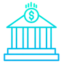 Free Bank Finance Dollar Icon