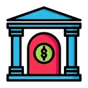 Free Bank Money Finance Icon