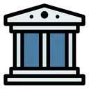 Free Bank Building Credit Icon