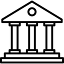 Free Bank Bank Building Building Icon