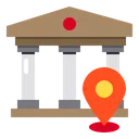 Free Banking Pin Locations Icon