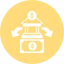 Free Bank Financial Institute Bank Transfer Icon