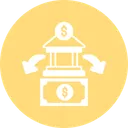 Free Bank Financial Institute Bank Transfer Icon
