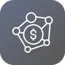 Free Banking Business Connection Icon