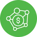 Free Banking Business Connection Icon