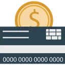 Free Banking Credit Card Coin Icon