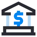 Free Business Banking Bank Icon