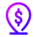 Free Bankstandort  Symbol