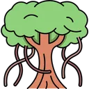 Free Banyan Tree Icon