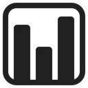 Free Diagramm Hoch Kontrast Symbol