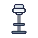 Free Bar Chair  Icon